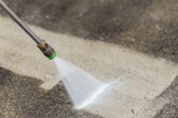 Cost of Garage Floor Power Washing in Jackson